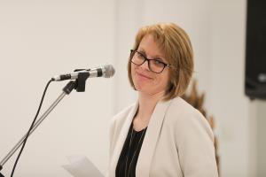 GLS Trebnje - odprtje razstave Utelesenje casa 27022020, foto Alenka STrazisar Lamovsek (21)